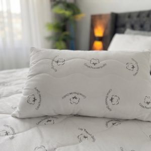 Kapitoneli Pamuk Yastık - Linnda Home
